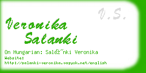 veronika salanki business card